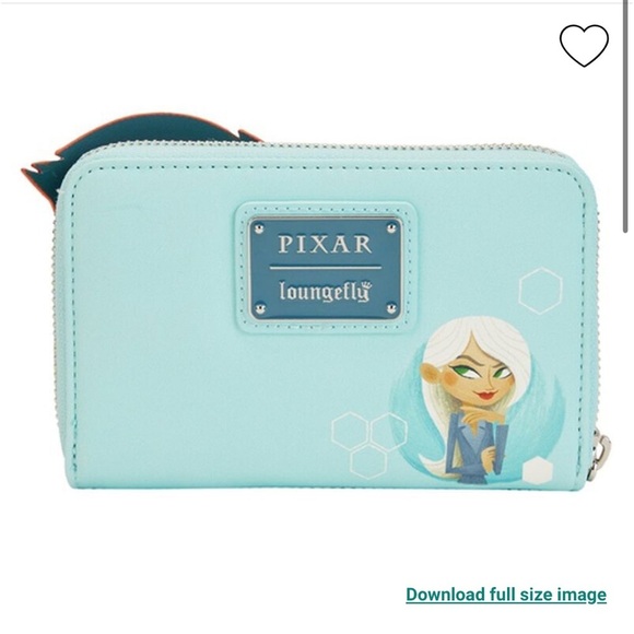 NEW The Incredibles Syndrome Glow Zip Around Wallet - Picture 3 of 4